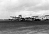 TWA airplanes, Cox Airport 1957